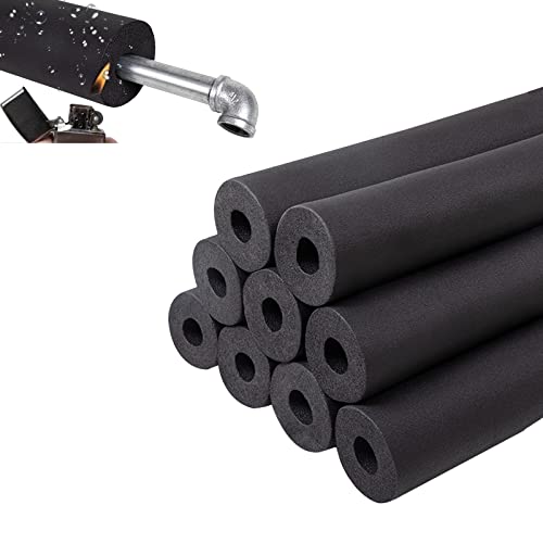 mellifuous zyy Schlauch Isolierung, rohrisolierung Schaumstoff, Gummirohrisolierung Frostschutz, Flexible Schaumstoffrohr Für Winterbewässerungssprinkler Im Freien, ID 6-76mm, 1.7m /1.9m Länge Cover