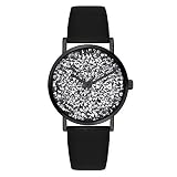s.Oliver Damen Analog Quarz Uhr mit Leder Armband SO-3822-LQ