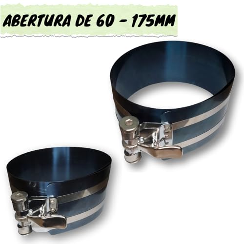 Cinta Compressora P/Aneis De Pistao de Bloco de Motor 3 Pol 60 A 175 mm Camisa Montagem Automotivo M