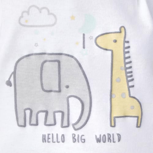Image of Gerber Unisex Baby 5-Pack Short Sleeve Variety Onesies Bodysuits