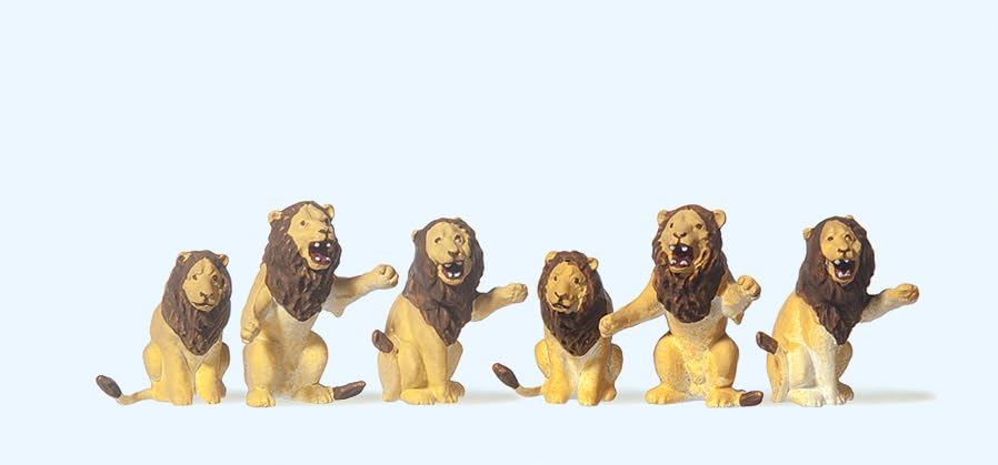 Amazon.com: Preiser 20381 Seated lions : Arts, Crafts & Sewing