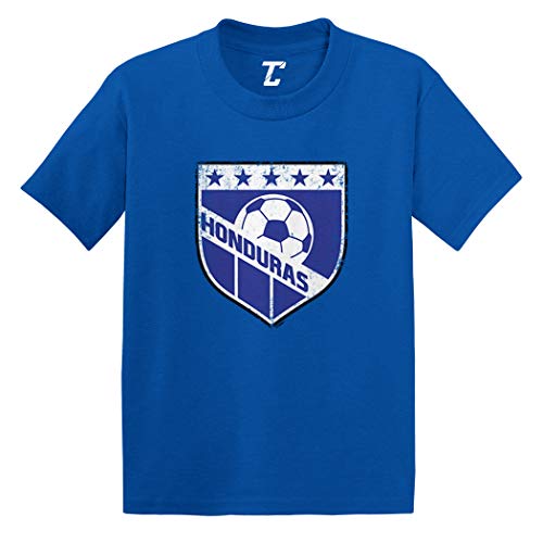 Honduras Soccer - Distressed Badge Infant/Toddler Cotton Jersey T-Shirt