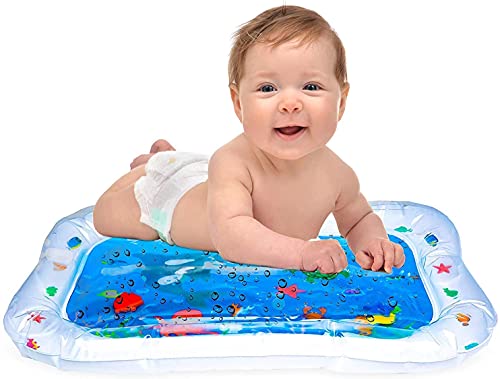 Tummy Time Water Mat for Babies - Fill N Fun Play Mat for Children and Infants, Fun Colorful