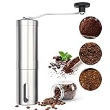 molinillo de cafe manual alcampo ☕ 【Hecho para durar】 Nuestros molinillos de café están hechos de acero inoxidable 304 de grado alimenticio, más duradero que la base de plástico o cristal. Las rebabas cerámicas resistentes al desgaste prometen una vida útil más larga. Todas las piezas son desmontables para una mayor limpieza profunda de los residuos de las esquinas muertas. Por favor, deje que se seque bien antes de volver a montar.