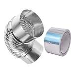 STOBAZA Stainless Steel Chimney Extension Accessories Flexible Stove Pipe for Chiminea Flue Pipe
