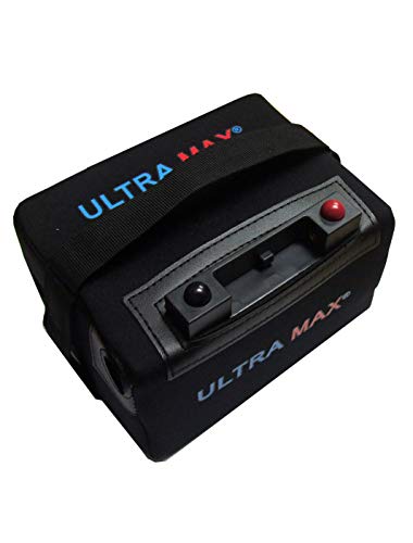 Ultramax 18 TO 27 HOLE LITHIUM GOLF TROLLEY BATTERY 12V 16AH FOR POWAKADDY/HILLBILLY REPLACES 17AH...