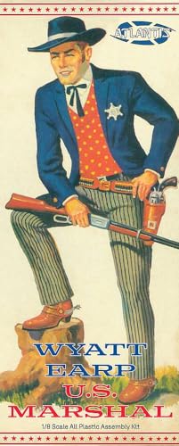 Atlantis - Figura U.S. Marshal Wyatt Earp 1:8 miniatura 1