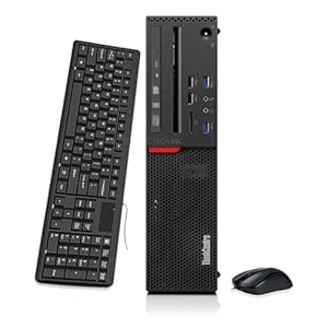 Lenovo Computadora de escritorio ThinkCentre M700 SFF, 6ª generación de doble núcleo 6100, hasta 3.7 GHz, 16 GB DDR4 RAM 1 TB SSD, DisplayPort, VGA, teclado y mouse, WiFi, BT, Windows 11 Pro (renovado