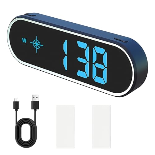 Digitaler Auto-Tachometer Geschwindigkeitsmesser, GPS Tacho Auto, GPS Digitaler Tachometer Mit LED Large Font Display, Geschwindigkeitsmesser USB Powered Für Bike, Motorrad, Auto, KM/H Oder MPH Digitaler Auto-Tachometer Geschwindigkeitsmesser, GPS Tacho Auto, GPS Digitaler Tachometer Mit LED Large Font Display, Geschwindigkeitsmesser USB Powered Für Bike, Motorrad, Auto, KM/H Oder MPH