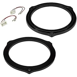 Sound way - Kit de instalación Adaptadores de Altavoz Soportes 165 mm Compatible con Ford Fiesta, Focus, C-MAX, Kuga - KC25