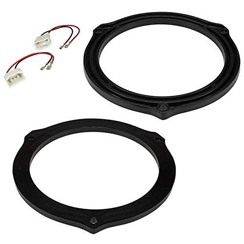 Sound Way - Kit Montage Cadre de Haut-parleurs 165mm avec Cables adaptateurs Ford Focus/Fiesta/Kuga/Mondeo/Galaxy/S-Max - KC25