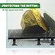 LINLAN 4Pcs Hochdichte Aquarium-Gitterplatte mit 24 Halterungen, Aquarien-Trennwand & Gitterplatte für DIY-Filterung, Bodenschutz im Aquascaping