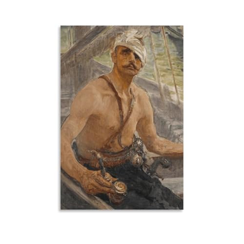 Impresión para colgar de cosaco del mar negro por Ilya Repin, lámina decorativa de 40x60 cm