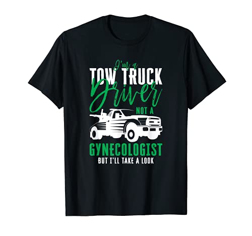 Hombre Transportador de camionero divertido conductor de remolque Camiseta
