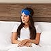 Bucky 40 Blinks No Pressure Eye Mask for Travel & Sleep, Sailor Blue, One Size