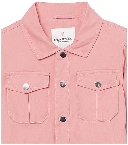 URBAN REPUBLIC Girls Cotton Twill Shacket3