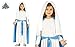 Guirca - Costume per bambini Vergine Maria, colore blu, 10-12 anni (42469.0)