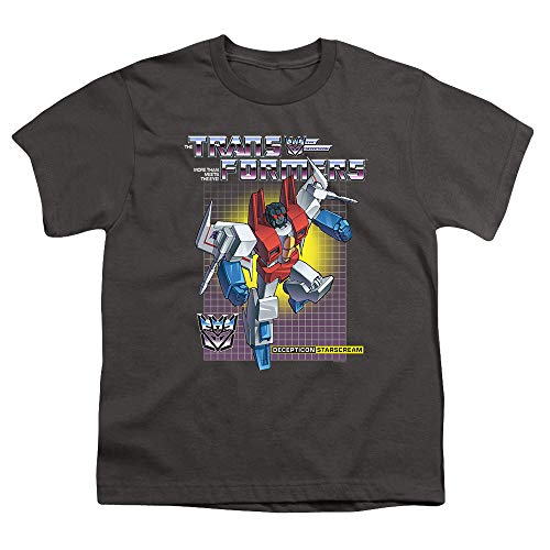 Popfunk Transformers Starscream Youth T Shirt & Stickers (X-Large)