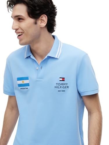 Polo Tommy Hilfiger para Hombre Regular Fit Argentina Soccer miniatura 2