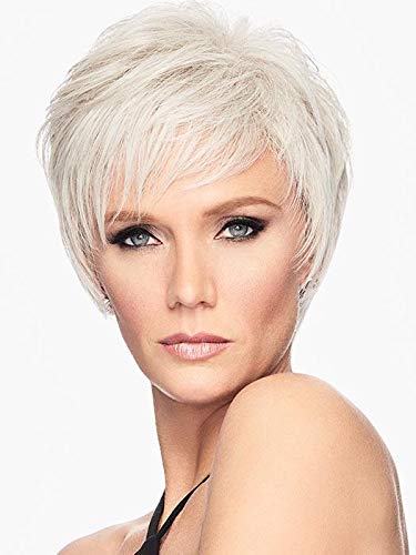 Short Shag Wig Hairdo Color R4 Midnight Brown - Hairdo Wigs 5.25" Short Feather Cut Slight Asymmetrical Fringe Tru2Life Heat Friendly Synthetic Breathable Avg Cap MaxWigs Hairloss Booklet