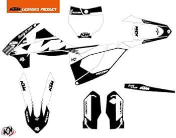 KTM 85 SX DIRT BIKE GRAPHIC KIT 2006 -> 2020 (2006-2012, BLACK KTM 85 SX DIRT BIKE GRAPHIC KIT 2006 -> 2020 (2006-2012, BLACK