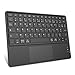 FINTIE Clavier sans Fil 10 Pouces - [Pavé Tactile] Léger Ultra-Fin, Clavier Bluetooth AZERTY Français pour iPad, Android Tablette Samsung, Xiaomi/Redmi Pad, Huawei etc, Noir