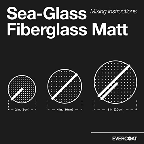 Image of Evercoat Sea-Glass Fiberglass Mat - Fiberglass in Non-Woven State - 1.5 Oz - 9 Sq Ft