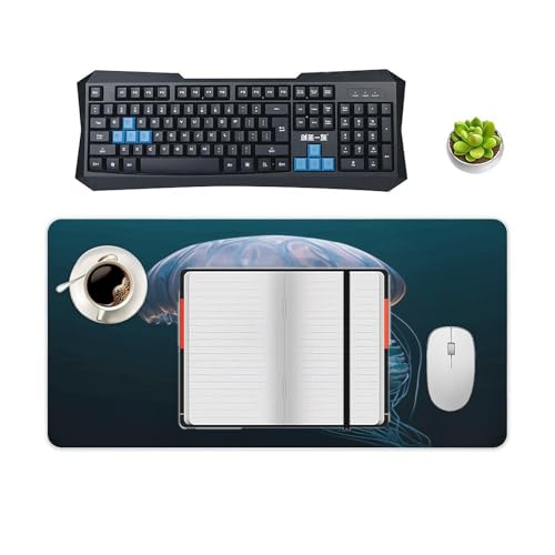 3D Jellyfish Desk Pad resistente y antideslizante 30x60cm miniatura 4