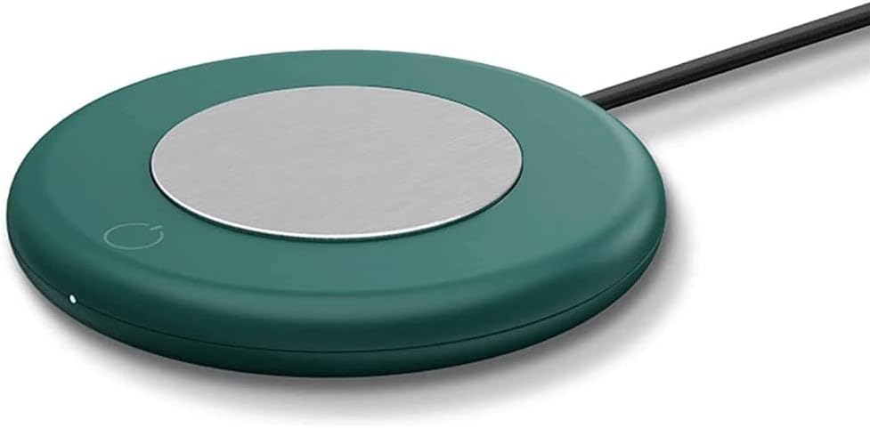 Coffee Mug Warmer Candle Warmer Coffee Warmer for Desk Smart Mug Warmer for Coffee Milk Tea Candle Wax Cup Warmer Heating Plate (Color : Green)