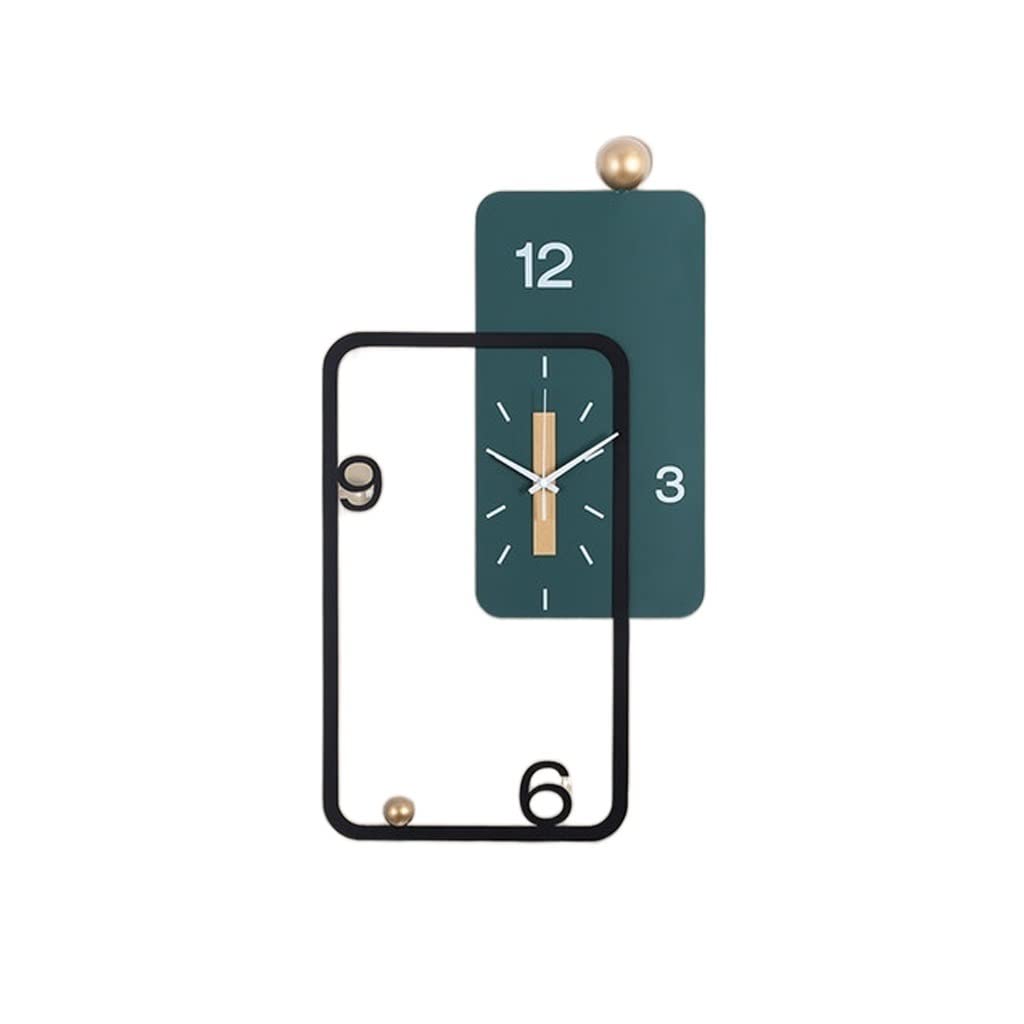 Horloge murale moderne TUSUOD en quartz pour salon et chambre