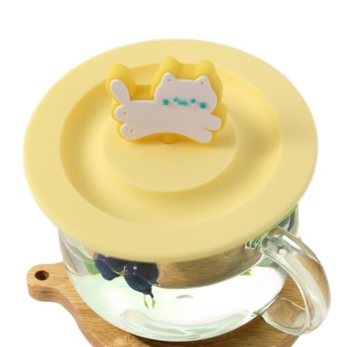 Cubiertas de bebidas de silicona, cubiertas de tazas de café para tazas, Tapas de taza de reemplazo de tapa de taza de café impermeable, Cubierta de taza de agua Portátil de reemplazo