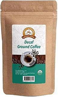 Alex's Acid-Free Organic Coffee 12oz Bag - Fresh Ground Decaf (Pack of 1)