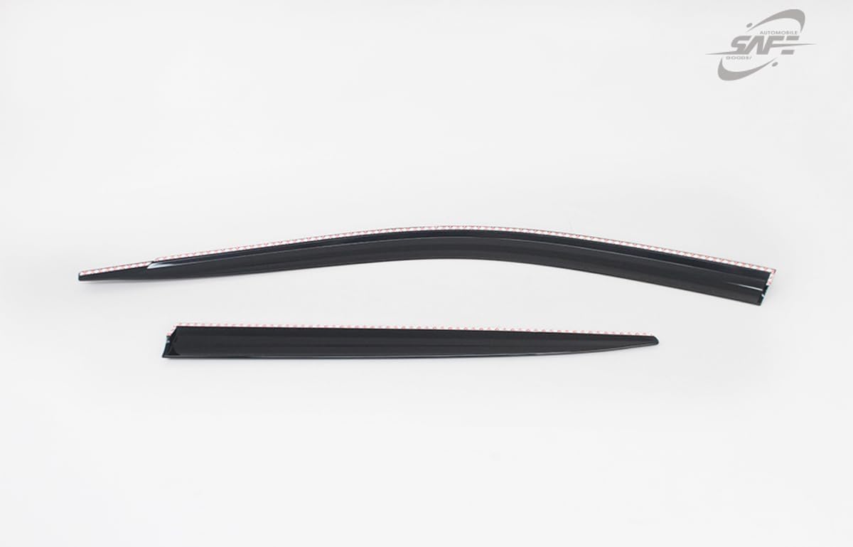 Safe Smoke Window Visor Sun Rain Vent Guard 4 Pcs Set Out Channel Visor Compatible with Chevrolet (Chevy) (Trax 2024~ Smoke)