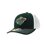 Minnesota Wild NHL Officially Licensed Youth Adjustable Snapback Hat Dakota Icon Team Color