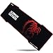 Produktbild Roter Skorpion - EXCO Extended Gaming Mousepad Corsair, 900x 300 x 5 mm dick Mauspad, Groß Maus Matte mit Glatt Oberfläche und Präzise Tracking (Schwarz)