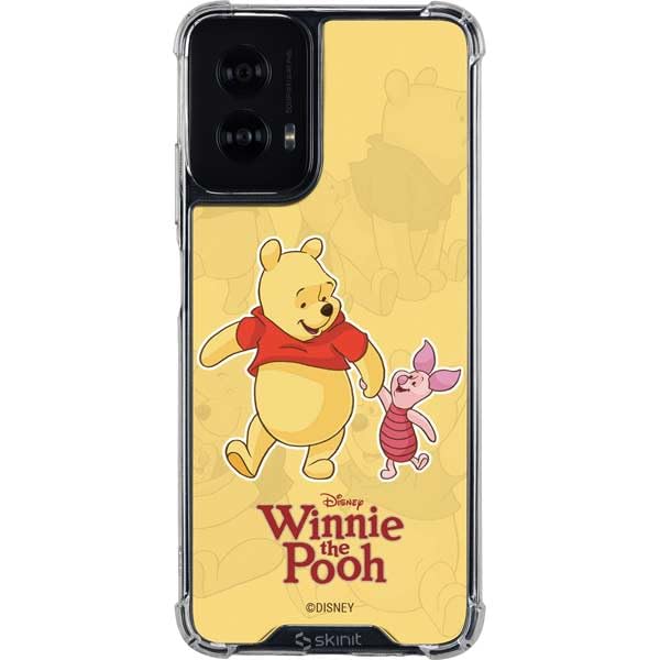 Custodia di silicone compatibile con Huawei P30 Pro Custodia trasparente Cover per smartphone trasparente Orso Disney Winnie the Pooh