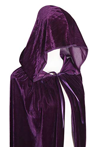 Cape à capuche en velours pour résoudre votre look d'Halloween - 5