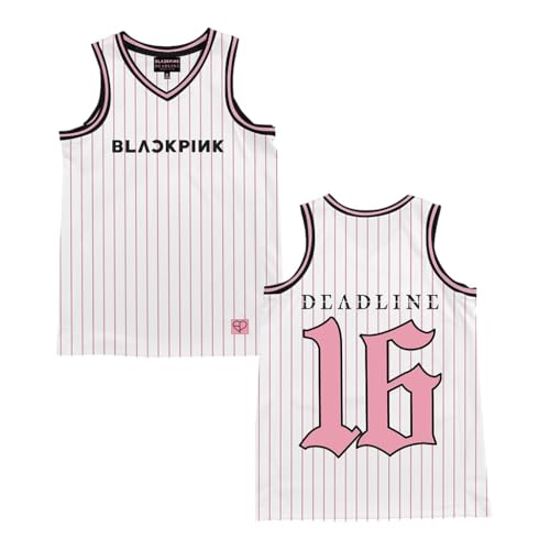 Blackpink Official Merch Deadline Jersey White Medium
