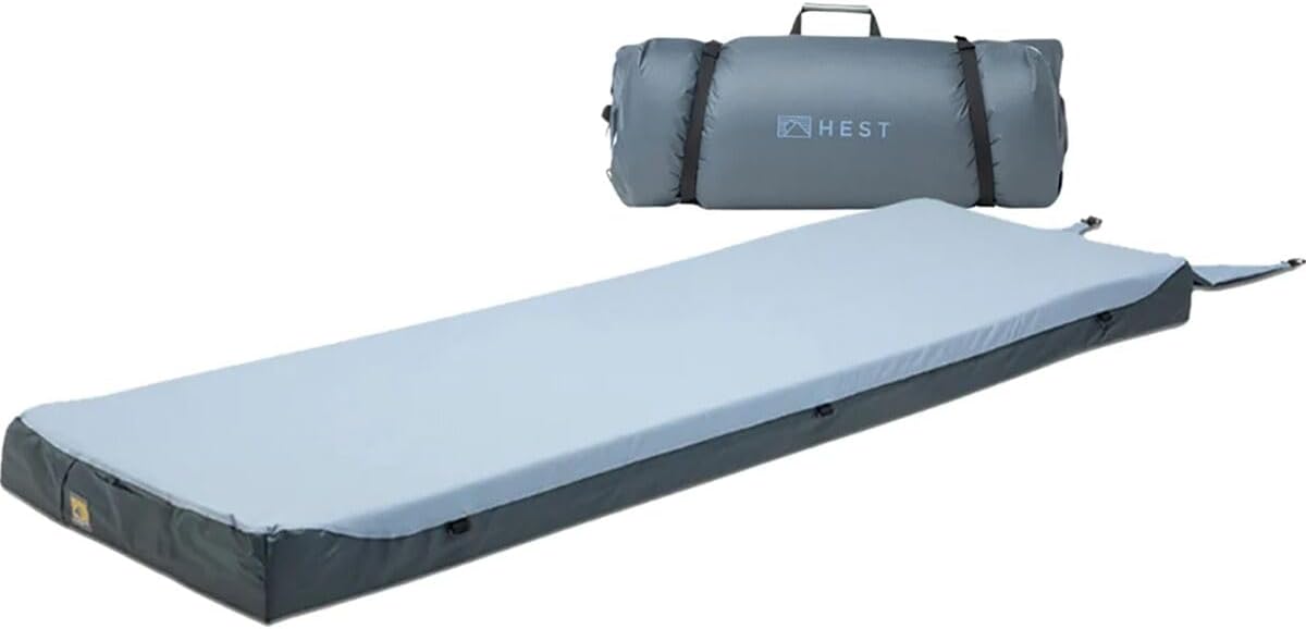 HEST Foamy Camping Mattress Pad - Memory Foam Roll Up Sleeping Mattress image 3