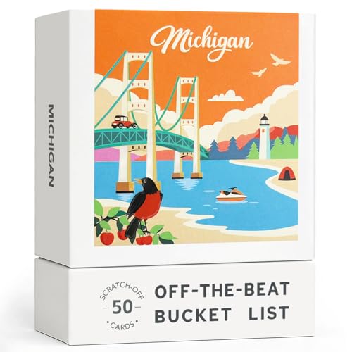 Cartes Michigan Adventure Bucket List pour planifier vos week-ends en plein air en famille