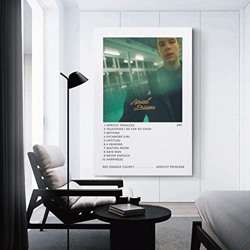 Rex Orange County toile Apricot Princess pour une déco de chambre ado - 3