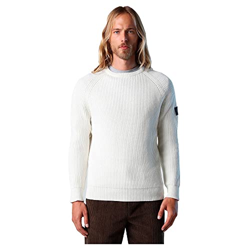 Pull Crewneck Rib North Sails Homme : oubliez le froid avec ce tricot chaud