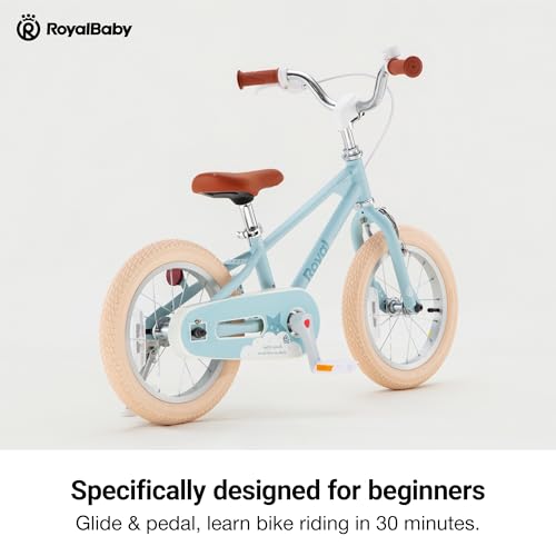 Image of RoyalBaby EZ Kids Bike,12 14 16 18 Inch Convertible Balance to Pedal Bike for Boys & Girls,Beginner Bicycle for Ages 2-9 Years