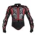 Produktbild Yuanu Motorrad Schutzausrüstung Berg Reiten Skaten Snowboarden Brustpanzer Motorrad Ganzkörper-Rüstung mit Brust und Rücken Schutz Schwarz&Rot 3XL