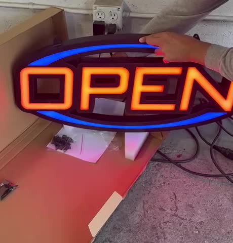 【美品】特大LED ネオン大型オープンサイン LED Energy Plus 美品】特大LED ネオン大型オープンサイン LED Energy Plus LED