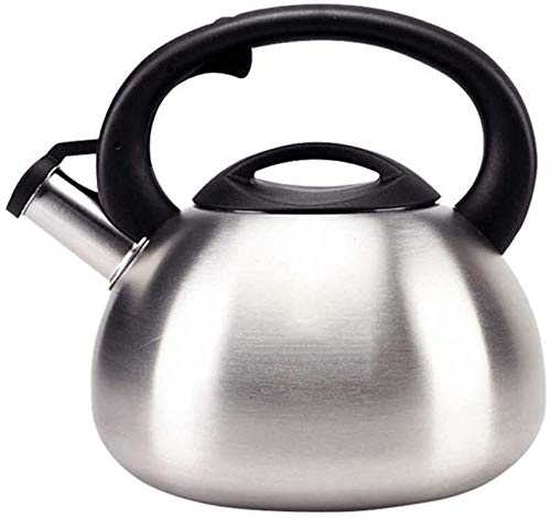 Théière en acier inoxydable 3,5L avec sifflet de sécurité pour plaque induction