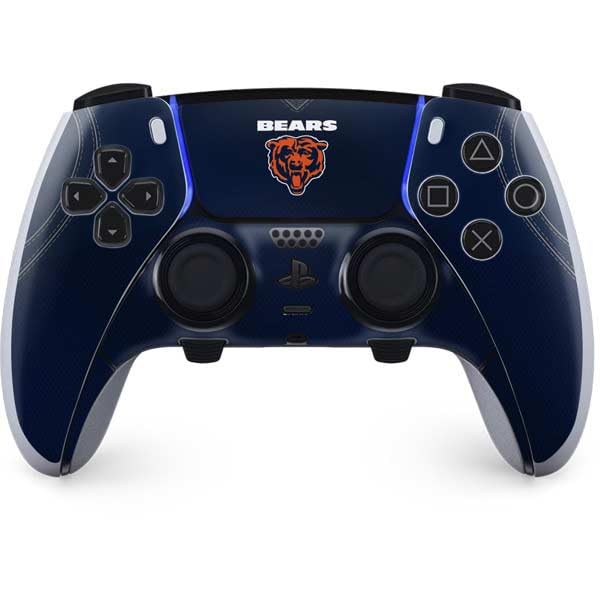 Skinit Decal Gaming Skin Compatible with PS5 DualSense Edge Pro Controller - Officially Licensed NFL Chicago Bears Team Jersey Design