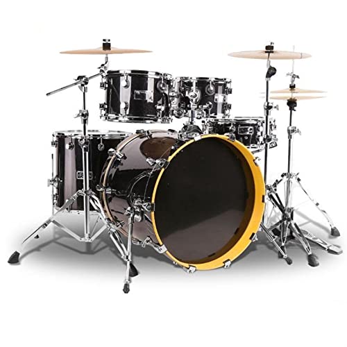 Kit de batería de percusión para principiantes para adultos, juego de aprendizaje completo para entusiastas de la música y nuevos bateristas