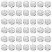 Othmro 40pcs Plastic Gears 12 Teeth Model 122A Reduction Gear Plastic Worm Gears for RC Car Robot Motor