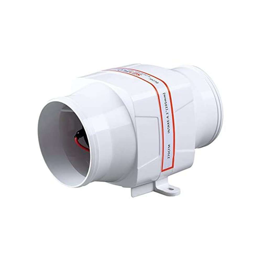Riloer Air Blower Fan, Marine Bilge Air Blower Fan, 24V-6Blade